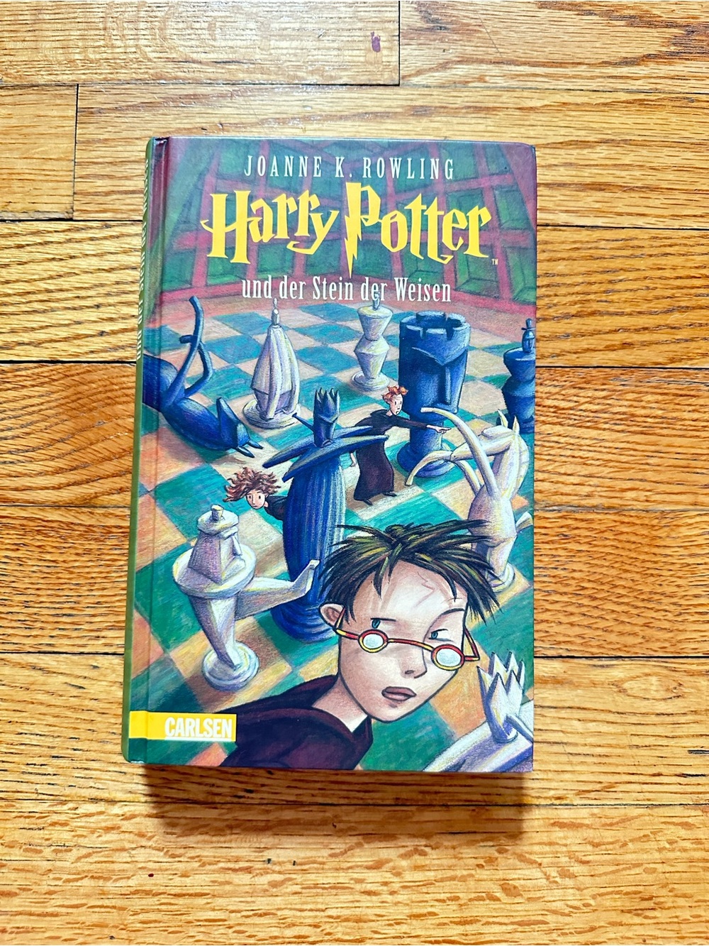 Harry Potter und der Stein der Weisen J.K. Rowling German Hardcover Book